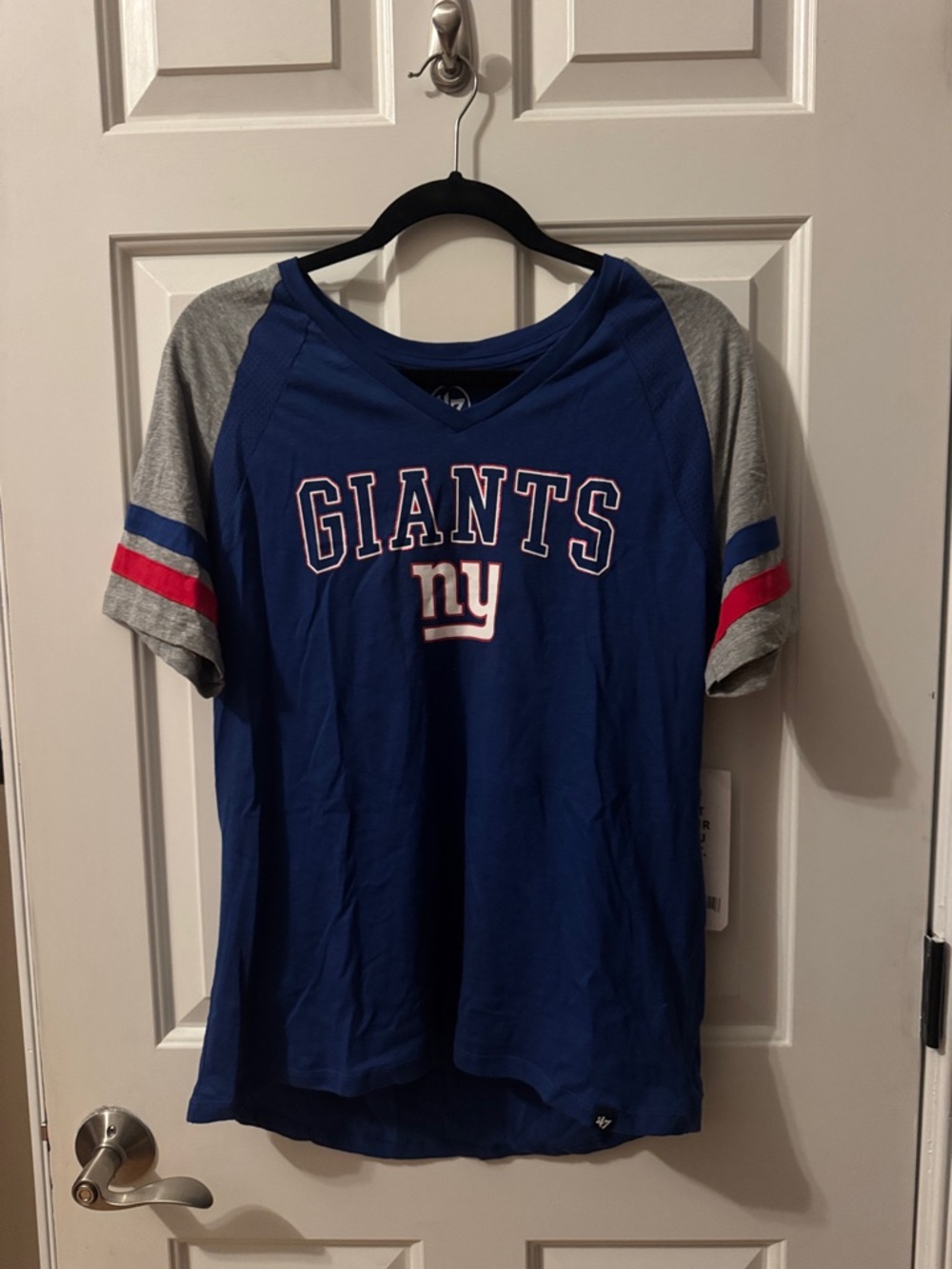 New York Giants Blue & Gray 47 Tee